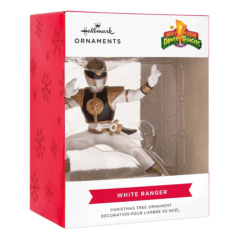Hasbro® Power Rangers® White Ranger Hallmark Ornament for only USD 11.49 | Hallmark