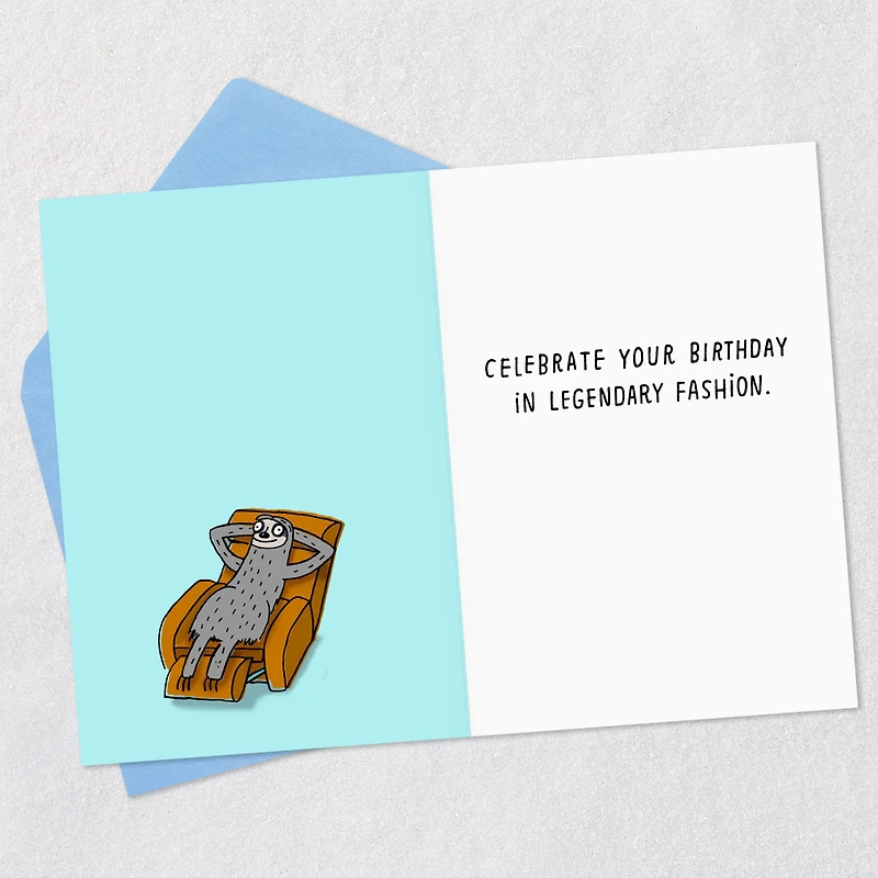 Lazy Sloths Funny Birthday Card for only USD 3.99 | Hallmark