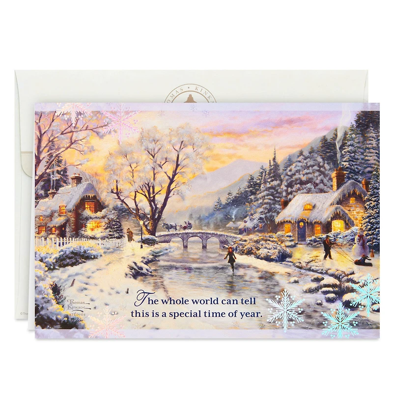 Thomas Kinkade Winter Evening Boxed Christmas Cards, Pack of 16 for only USD 17.49 | Hallmark