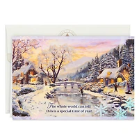 Thomas Kinkade Winter Evening Boxed Christmas Cards, Pack of 16 for only USD 17.49 | Hallmark