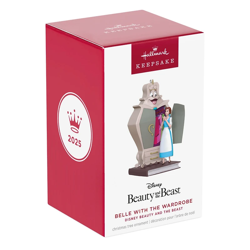 Disney Beauty and the Beast Belle With the Wardrobe Ornament for only USD 30.99 | Hallmark