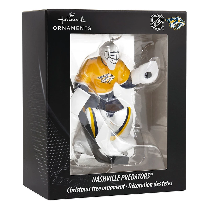 NHL Nashville Predators® Goalie Hallmark Ornament for only USD 14.99 | Hallmark