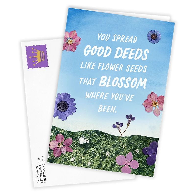 Good Deeds Blossom Custom Thank You Card for only USD 4.99 | Hallmark