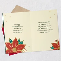You Make Us a Beautiful Home Romantic Christmas Card for Partner for only USD 7.59 | Hallmark