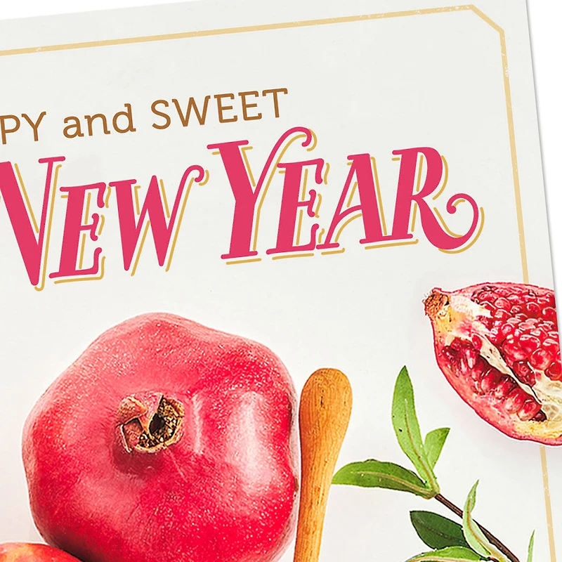 Apples, Pomegranates and Honey Rosh Hashanah Cards, Pack of 6 for only USD 5.99 | Hallmark