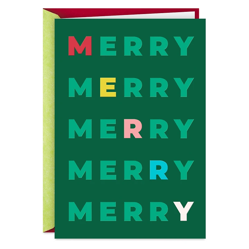 You Leave Everything Merry Christmas Card for only USD 2.99 | Hallmark