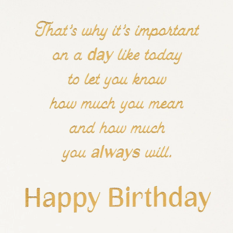 How Much You Mean Birthday Card for Daughter-in-Law for only USD 6.99 | Hallmark