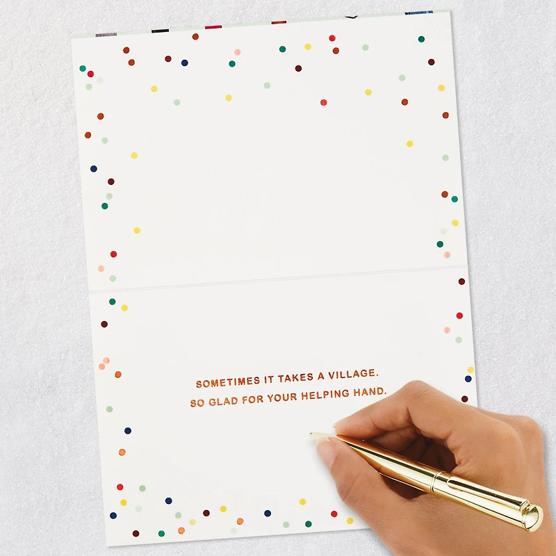 So Glad for Your Helping Hand Thank You Card for only USD 4.59 | Hallmark