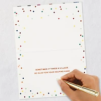 So Glad for Your Helping Hand Thank You Card for only USD 4.59 | Hallmark