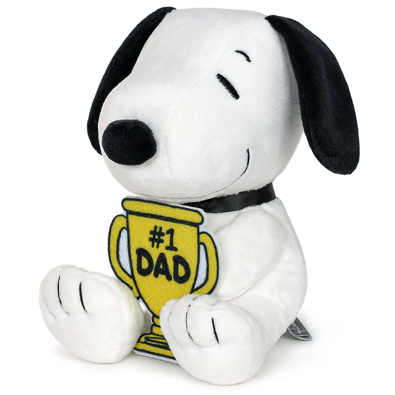 Peanuts® Snoopy Father's Day Plush With Felt #1 Dad Trophy, 6.5" for only USD 12.99 | Hallmark