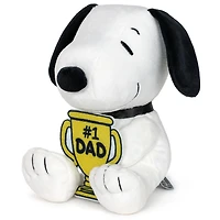 Peanuts® Snoopy Father's Day Plush With Felt #1 Dad Trophy, 6.5" for only USD 12.99 | Hallmark