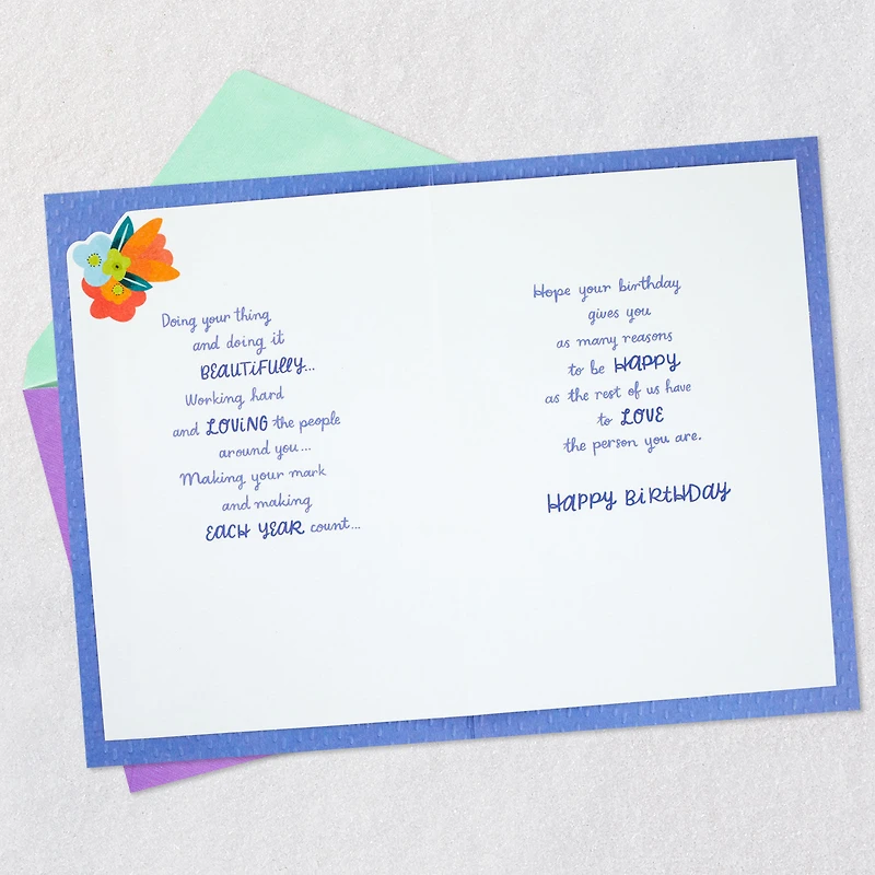 It's Easy To Celebrate You Birthday Card for Daughter-in-Law for only USD 7.59 | Hallmark
