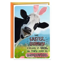 Best Wishes From the Easter Cow Funny Easter Card for Kids for only USD 3.99 | Hallmark