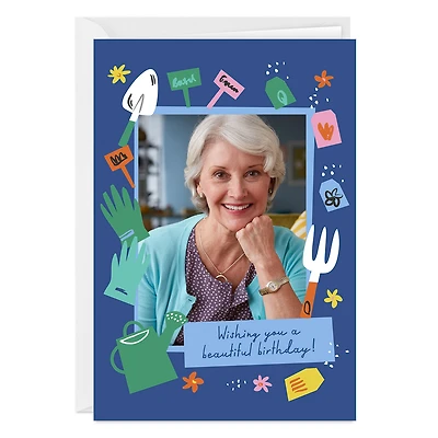 Beautiful Garden Wishes Custom Birthday Card for only USD 4.99 | Hallmark