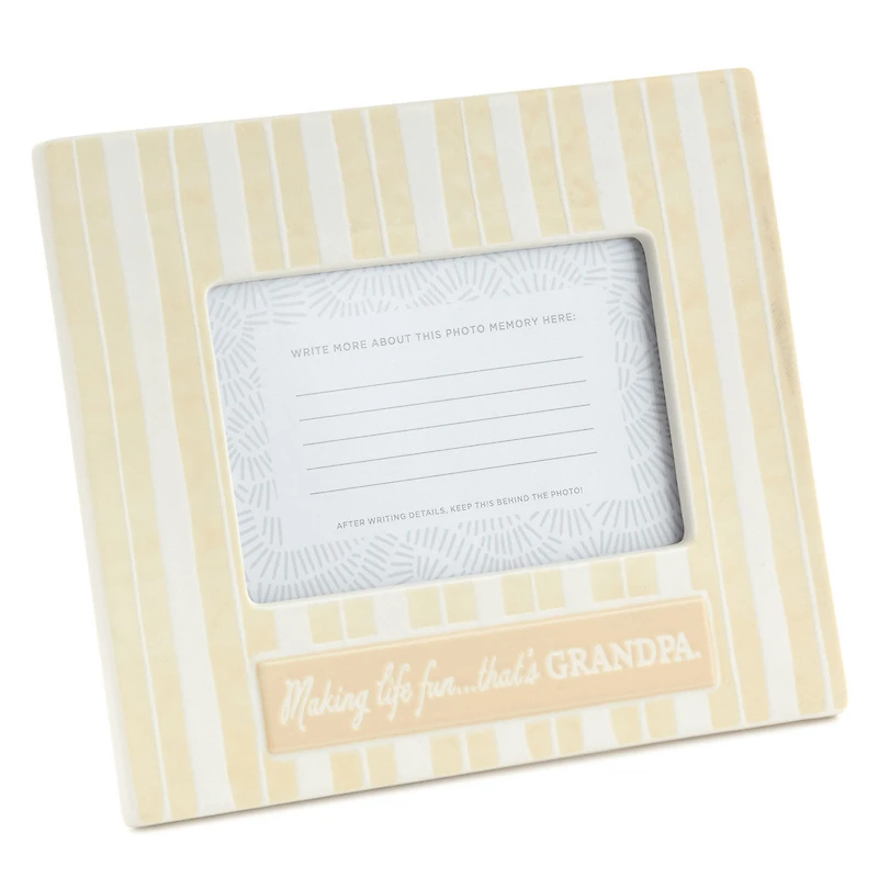 Grandpa Makes Life Fun Picture Frame, 4x6 for only USD 26.99 | Hallmark