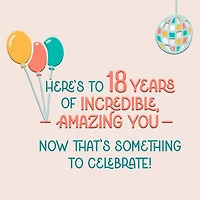 Born Awesome 18th Birthday Card for only USD 3.99 | Hallmark