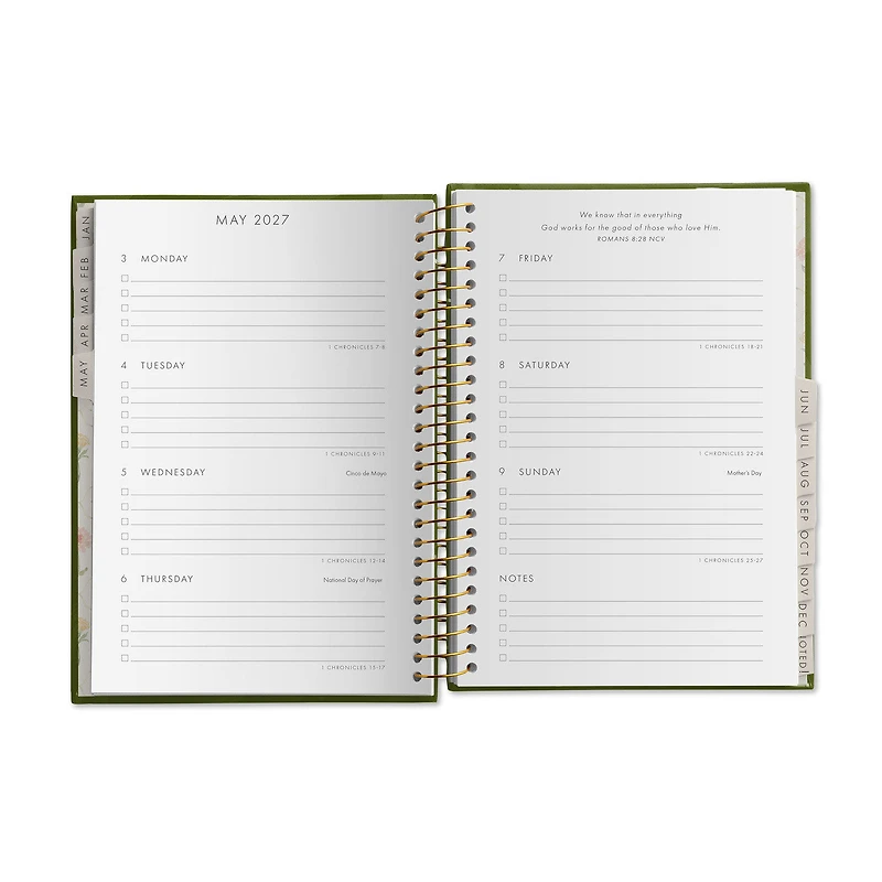 Grace for Today Floral 2027 Inspirational Planner, 12-Month for only USD 16.99 | Hallmark