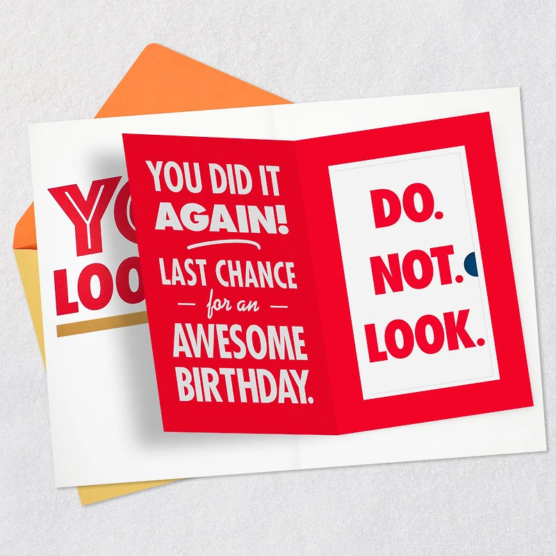 Do Not Look Funny Birthday Card with Mini Cards for only USD 5.59 | Hallmark