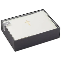 Gold Cross Religious Note Cards, Box of 20 for only USD 9.99 | Hallmark