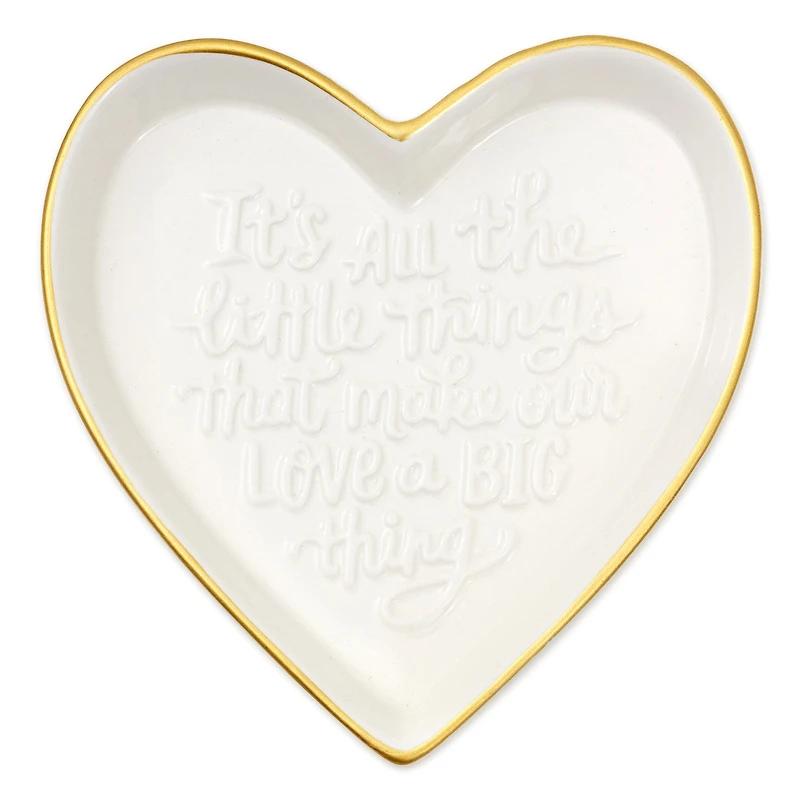 All the Little Things Heart-Shaped Trinket Dish for only USD 22.99 | Hallmark