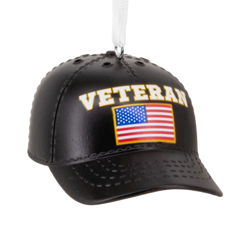 Veteran Hat Hallmark Ornament for only USD 14.99 | Hallmark