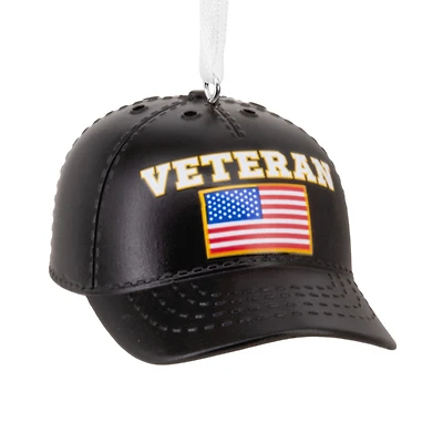 Veteran Hat Hallmark Ornament for only USD 14.99 | Hallmark