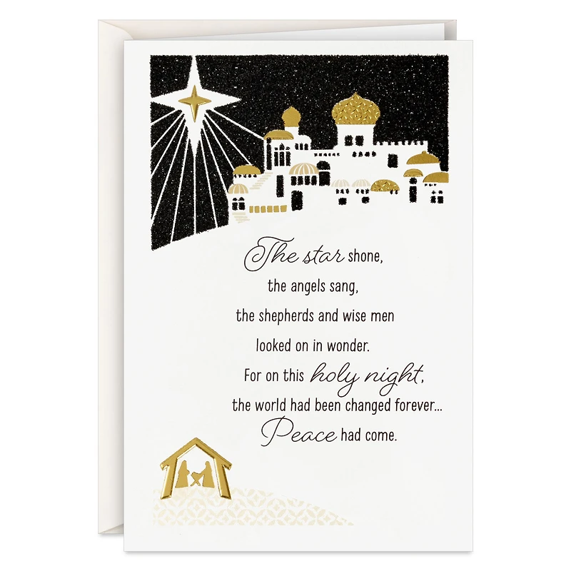 Peace and Joy Bethlehem Scene Boxed Christmas Cards, Pack of 16 for only USD 15.49 | Hallmark