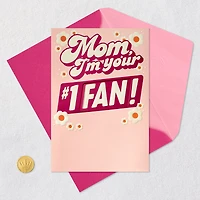 Number 1 Fan Pop-Up Birthday Card for Mom for only USD 6.59 | Hallmark