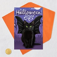 Scare Up Some Fun Black Cat Bat Halloween Card for only USD 0.99 | Hallmark