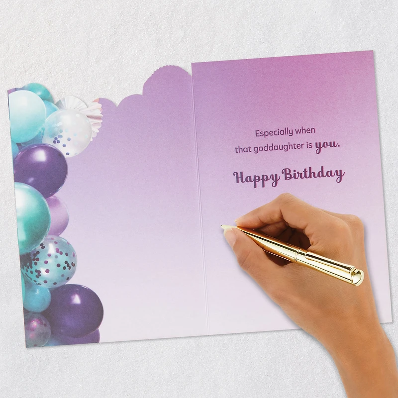 Someone to Cheer for and Love Birthday Card for Goddaughter for only USD 4.59 | Hallmark