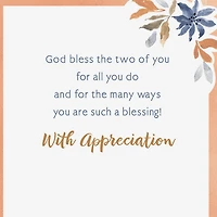 With Humility, Grace and Faithfulness Religious Clergy Appreciation Card for Both for only USD 3.99 | Hallmark