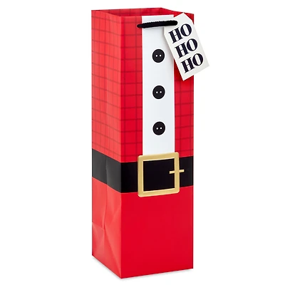 13" Santa Suit Christmas Wine Gift Bag for only USD 3.49 | Hallmark