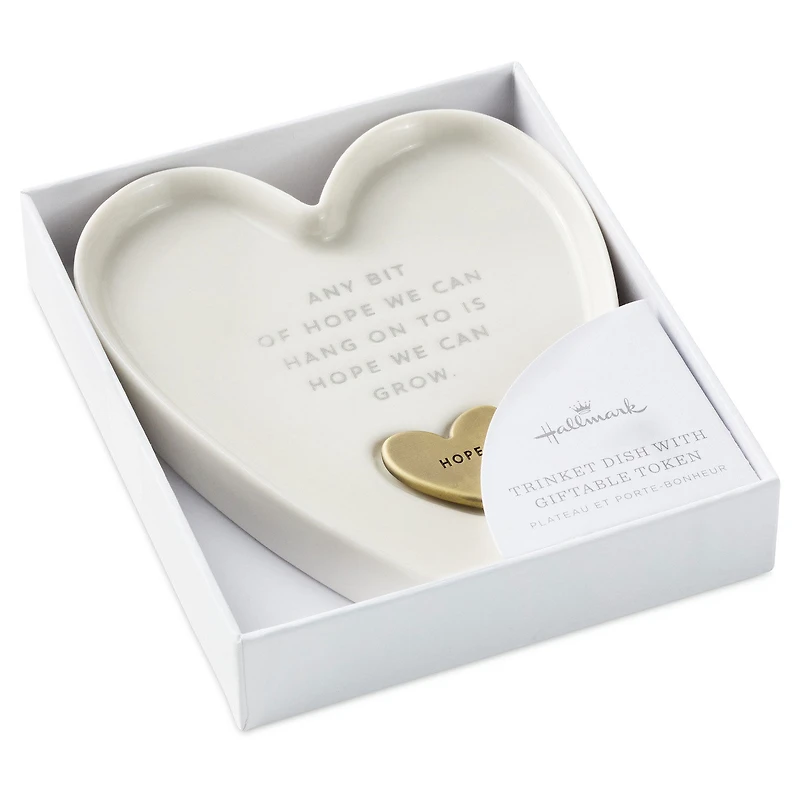 Heart-Shaped Trinket Dish With Token for only USD 28.99 | Hallmark