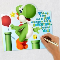 Nintendo Super Mario™ Yoshi Fun and Adventure Pop-Up Birthday Card for Kids for only USD 5.59 | Hallmark