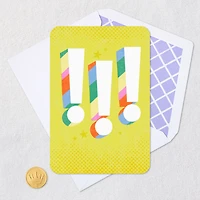 Exclamation Points and Stars Blank Card for only USD 2.99 | Hallmark