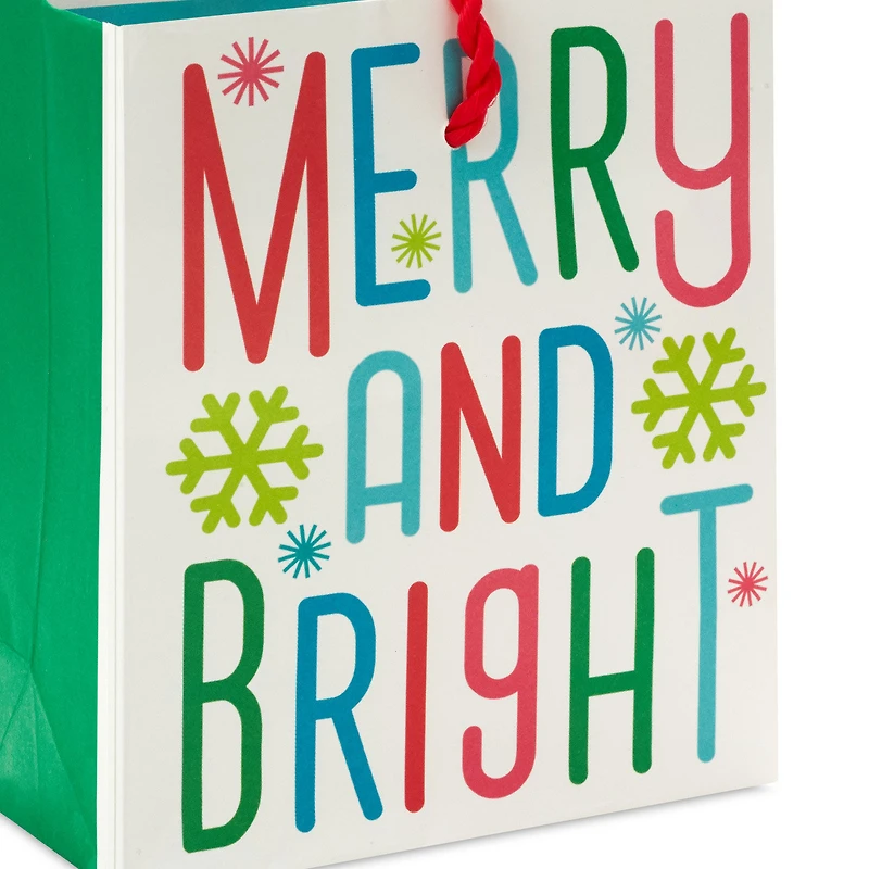 4.6" Merry and Bright 3-Pack Assortment Christmas Gift Card Holder Mini Bags for only USD 4.99 | Hallmark