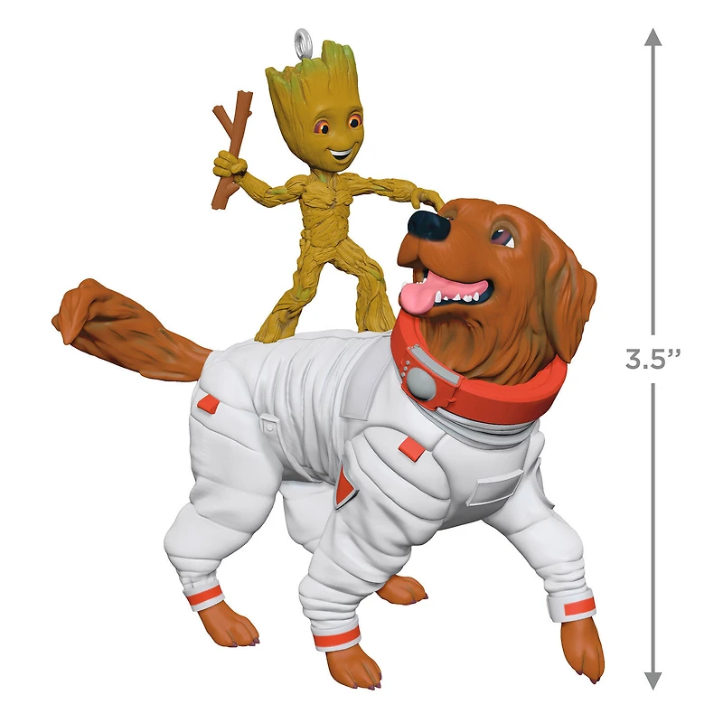 Marvel Guardians of the Galaxy Groot and Cosmo Ornament for only USD 25.99 | Hallmark