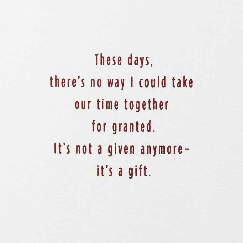 Our Time Together Is a Gift Christmas Card for Brother for only USD 4.59 | Hallmark