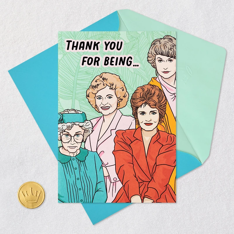 The Golden Girls So Glad You Were Born Birthday Card for only USD 3.99 | Hallmark