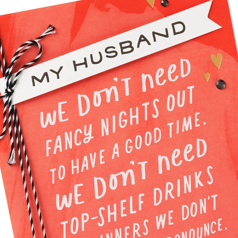 We Just Need You and Me Valentine's Day Card for Husband for only USD 7.99 | Hallmark
