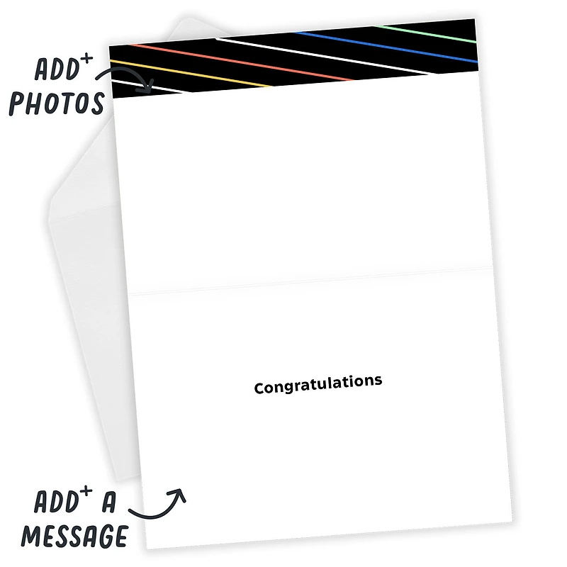Personalized Woo Hoo Confetti Celebration Photo Card for only USD 4.99 | Hallmark