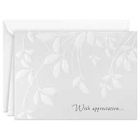 Cream Leaves Sympathy Thank You Notes, Pack of 10 for only USD 10.49 | Hallmark