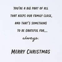 You Always Make Family Times Good Christmas Card for Son for only USD 5.59 | Hallmark