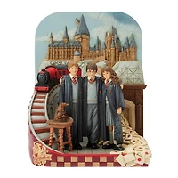 Jim Shore Harry Potter, Ron and Hermione With Train Figurine, 9" for only USD 164.99 | Hallmark