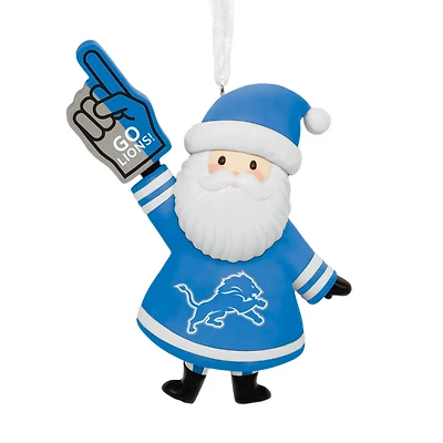 NFL Detroit Lions Santa Fan Hallmark Ornament for only USD 12.99 | Hallmark