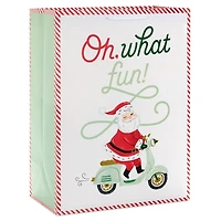 20" Oh What Fun Santa Jumbo Christmas Gift Bag for only USD 5.99 | Hallmark