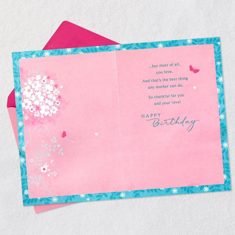 So Thankful for You and Your Love Birthday Card for Mom for only USD 6.99 | Hallmark