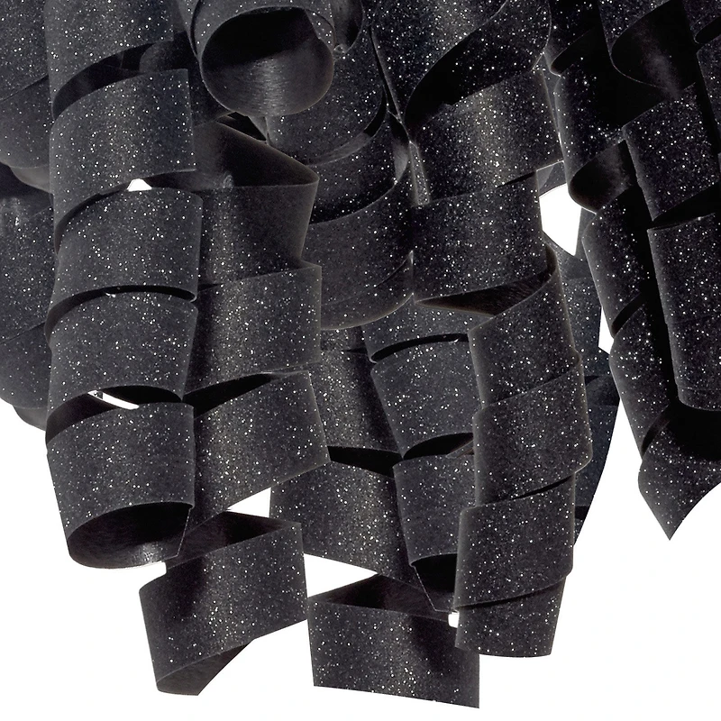 6.5" Sparkling Black Curly Ribbon Gift Bow for only USD 1.99 | Hallmark