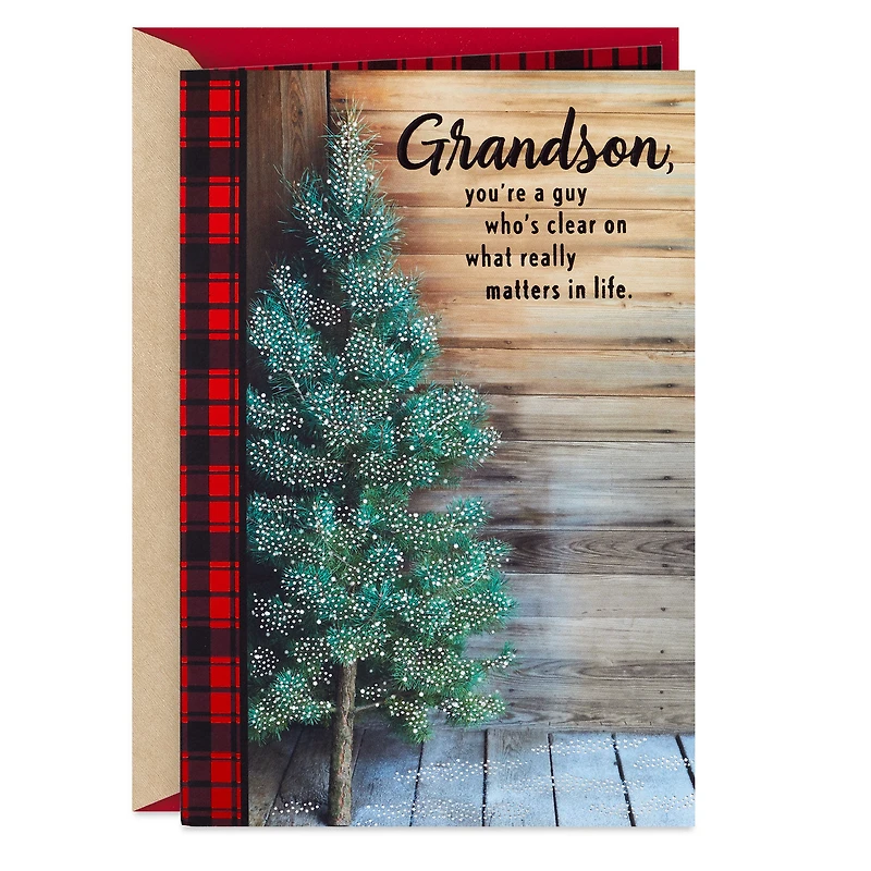You Know What Matters Christmas Card for Grandson for only USD 5.99 | Hallmark