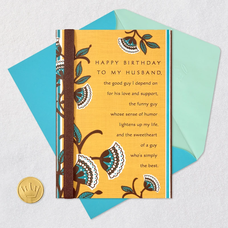To the Good Guy I Depend On Romantic Birthday Card for Husband for only USD 6.99 | Hallmark